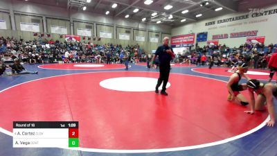 162 lbs Round Of 16 - Ayden Cortez, Clovis West vs Armando Vega, Centennial