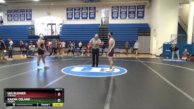 157 lbs Cons. Semi - Ian Rudner, Chicago vs Kaidin Osland, Eureka