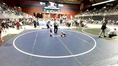 43 lbs Consi Of 8 #2 - Sierra Jenkins, Mat Pac WC vs River Robison, Black Fox Wr Ac