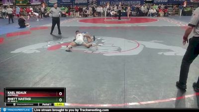 D 1 113 lbs Semifinal - Kael Reaux, Southside vs Rhett Nastasi, St. Paul`s