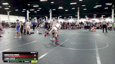 84 lbs Round 4 (8 Team) - Brighton Prine, Terps East Coast Elite vs Chris Pulis, Finger Lakes Elite