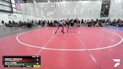 175 lbs Cons. Round 2 - Jeremy Feemster, Plaza Wrestling Club vs Seth Combs, Warmupgang Wrestling Club