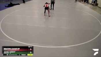 160 lbs Finals (8 Team) - Brayden Chandler, Marshall/Lakeview/RTR vs Kaven Sheehy, WEM/JWP