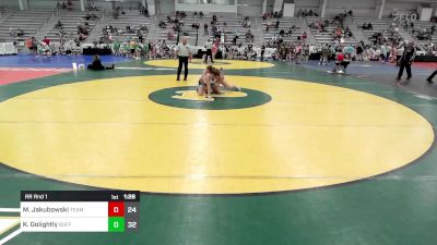 185 lbs Rr Rnd 1 - Madelynne Jakubowski, Team Nebraska Red vs KayLee Golightly, Buffalo Valley