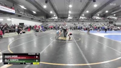 65 lbs Quarterfinal - Billy Roberts, Greater Heights Wrestling-AAA vs Julius Varns, Butler Youth Wrestling Club-AA