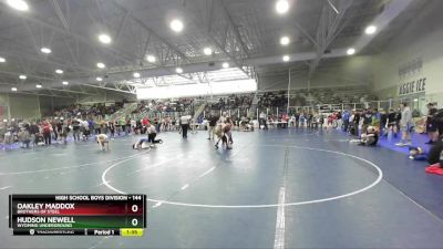 144 lbs Champ. Round 1 - Oakley Maddox, Brothers Of Steel vs Hudson Newell, Wyoming Underground