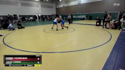 120 lbs Champ. Round 2 - Logan Cannon, Serrano vs Gabriel Covarrubias, Los Altos