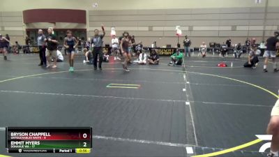 96 lbs Quarterfinals (8 Team) - Emmit Myers, Donahue WA vs Bryson Chappell, Untouchables White