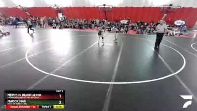 77 lbs 3rd Place Match - Madox Mau, RT Elite Wrestling vs Memphis Burkhalter, Sarbacker Wrestling Academy