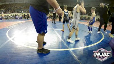 75 lbs Semifinal - Joseph Arsee Jr, R.A.W. vs Brantley Snelson, Bartlesville Wrestling Club