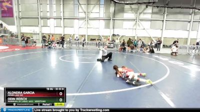 51-51 B Round 2 - Alondra Garcia, Moses Lake WC vs Odin Reisch, Warriors Of Christ WOC- Wrestling