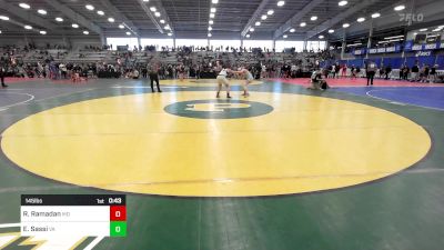 145 lbs Consi Of 16 #2 - Reagan Ramadan, MD vs Eleanore Sassi, VA