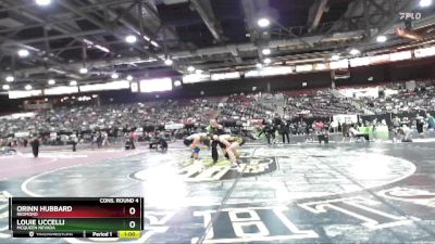 195 lbs Cons. Round 4 - Orinn Hubbard, Redmond vs Louie Uccelli, McQueen Nevada