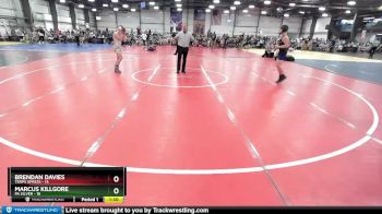 110 lbs Rd# 2 10:30am Friday - Marcus Killgore, PA Silver vs Brendan Davies, Terps Xpress