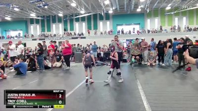 48 lbs Round 9 (10 Team) - Justin Struus Jr., Glasgow WA vs Troy O`Dell, Finger Lakes Elite Black