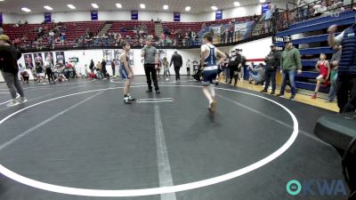 76 lbs Consolation - Logan Herrera, Herrera vs Colin Clark, Newcastle Youth Wrestling