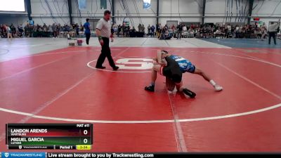 Elite 125 lbs Champ. Round 1 - Landon Arends, Wartburg vs Miguel Garcia, Luther