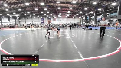 72 lbs Rd# 9- 2:15pm Saturday Final Pool - Nery Rivas, POWA vs Griffin Sensintaffar, Oklahoma Outlaws