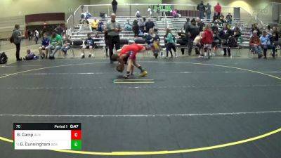 70 lbs 3rd Place Match - Griffin Cunningham, Michigan Matcats vs Brody Camp, SWAT