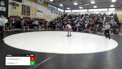 120 lbs Semifinal - Sebastian Rodriguez, Fairfield Prep vs Isaac Quiles, East Hartford