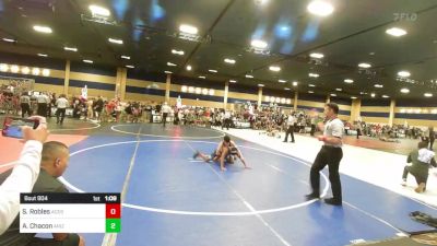 109 lbs Semifinal - Steven Robles, Aces Wr Ac vs Alex Chacon, Arizona Elite