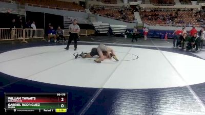 D3-175 lbs Champ. Round 1 - Gabriel Rodriguez, Peoria vs William Thwaits, Sahuarita Hs