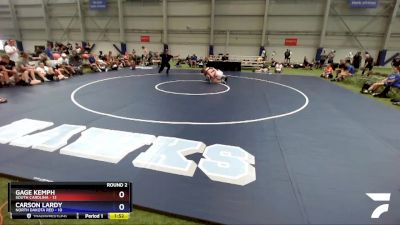 145 lbs Round 2 (6 Team) - Gage Kemph, South Carolina vs Carson Lardy, North Dakota Red