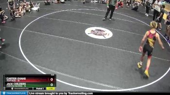 105 lbs Round 4 (6 Team) - Carter Evans, Team Bear vs Jace Childers, Carolina Reapers