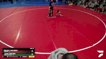 45 lbs Semis (4 Team) - Brady Jakubiec, Rocori vs Armani Sanchez, Worthington