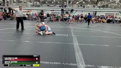 106 lbs Semis (4 Team) - Leland Cline, Battle Axe vs Bryce Boyer, Kraken