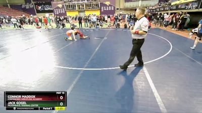 100 lbs Champ. Round 1 - Connor Maddox, Contenders Wrestling Academy vs Jack Gogel, McDominate Training Center