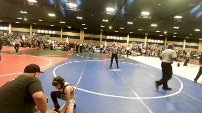 82 lbs Quarterfinal - Gunner Barron, Blackcat WC vs Ashton Quintana, Aniciete Traning Club