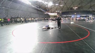 63 lbs Cons. Round 4 - Kiyan Camacho, FordDynastyWrestlingClub vs Wyatt Stromberg, Gig Harbor Grizzlies Wrestling Club