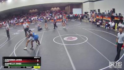 1A/2A 182 Cons. Semi - Juwarren James, Edisto vs Karmello Jones, Cross