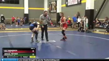 120 lbs Semis & Wb - Abigail Meyrer, Missouri Black vs Lily Weinreich, Grand View