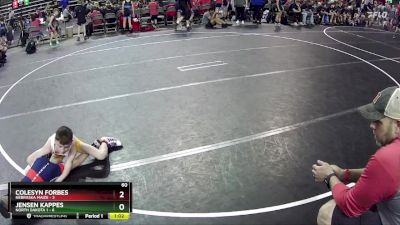 60 lbs Round 1 (6 Team) - Colesyn Forbes, Nebraska Maize vs Jensen Kappes, North Dakota 1