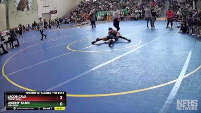 108 Boys Cons. Round 5 - Jeremy Tajiri, Mira Mesa vs Jacob Cava, Torrey Pines