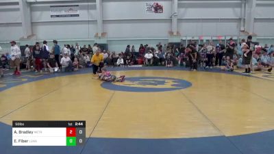 50 lbs Round 1 - Abby Bradley, Metro All-Stars vs Emeri Fiber, Lunatics