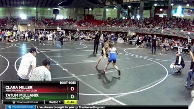 73 lbs Cons. Round 2 - Clara Miller, Aurora Wrestling Club vs Tatum Mullanix, Niobrara-Verdigre