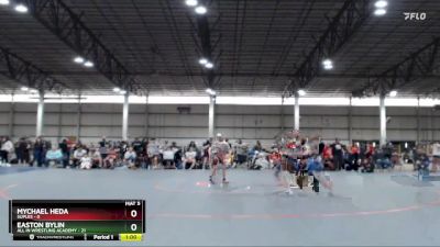 102 lbs Round 2 (4 Team) - Easton Bylin, All IN Wrestling Academy vs Mychael Heda, Suples