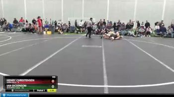 195 lbs Round 2 (4 Team) - Henry Christensen, Iowa Gold vs Ian Dickinson, Wyoming Gold