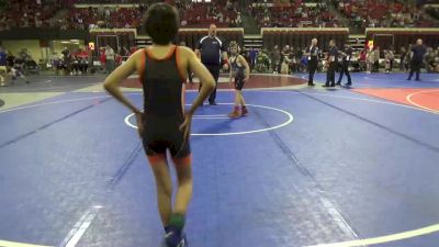 69 lbs Cons. Round 3 - Tucker Sayler, Thermopolis Wrestling Club vs Liam Smith, Hardin Wrestling Club