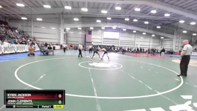 5-126 lbs Cons. Round 2 - John Clements, Patrick Henry (Roanoke) vs Kyien Jackson, William Fleming