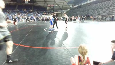 250 lbs Cons. Round 2 - Kade Calderon, Ascend Wrestling Academy vs Jaysun Rodda, Ilwaco Youth Wrestling