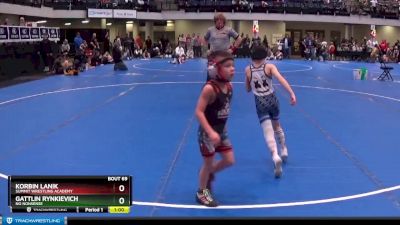 45 lbs Semifinal - Gattlin Rynkievich, No Nonsense vs Korbin Lanik, Summit Wrestling Academy