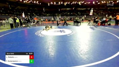 70 lbs Quarterfinal - Luis Rabelo, North Bergen vs Travis Butenewicz, Delsea