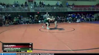 145 lbs Round 7 (8 Team) - Landan McLaughlin, Lincoln Southwest vs Tyler Dorrell, Cheyenne East