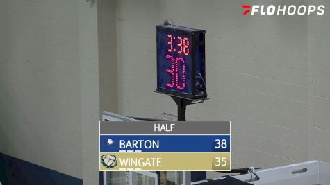 Replay: Barton vs Wingate | Dec 19 @ 2 PM