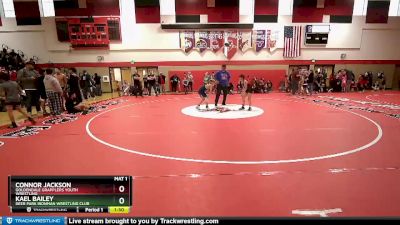 82-85 lbs Round 2 - Connor Jackson, Goldendale Grapplers Youth Wrestling vs Kael Bailey, Deer Park Ironman Wrestling Club