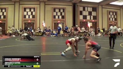 108 lbs Round 2 (6 Team) - JOSIAH SWEENEY, Elite Wrestling Black vs Demarco Kates, Bad Bass